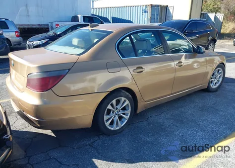 2010 BMW 528 I z USA, uszkodzony, nr VIN WBANU5C51AC365153